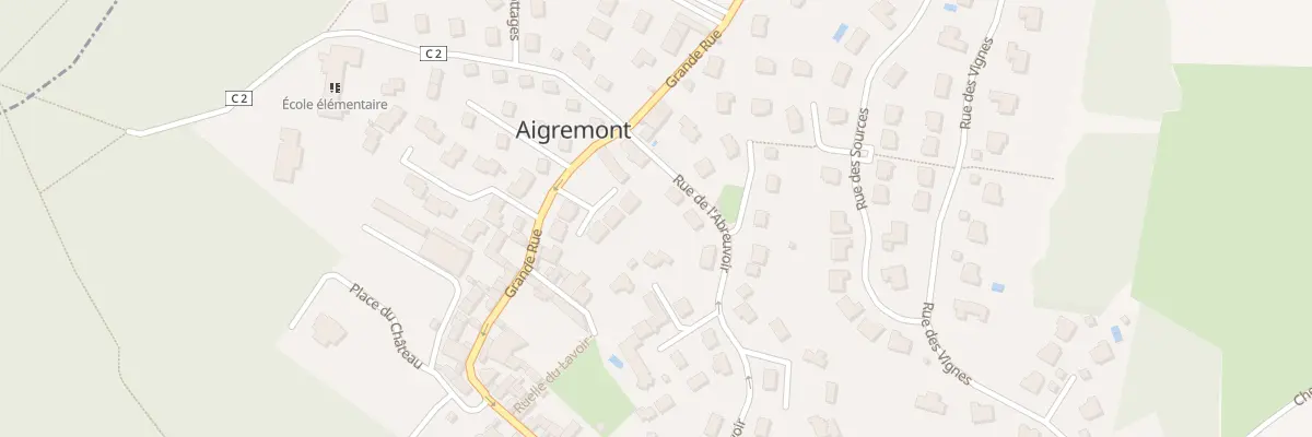 Plan du 4 Rue de l’Abreuvoir à Aigremont
