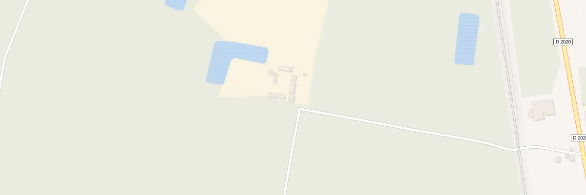 Plan du 595 Les Heraudieres à Nouan-le-Fuzelier