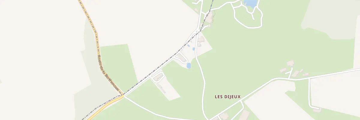 Plan du 8 Les Dijeux à La Berthenoux