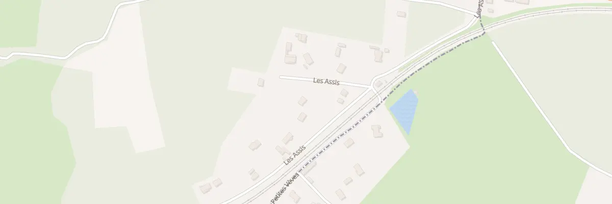 Plan du 348 Che des Assis à Méry-sur-Cher