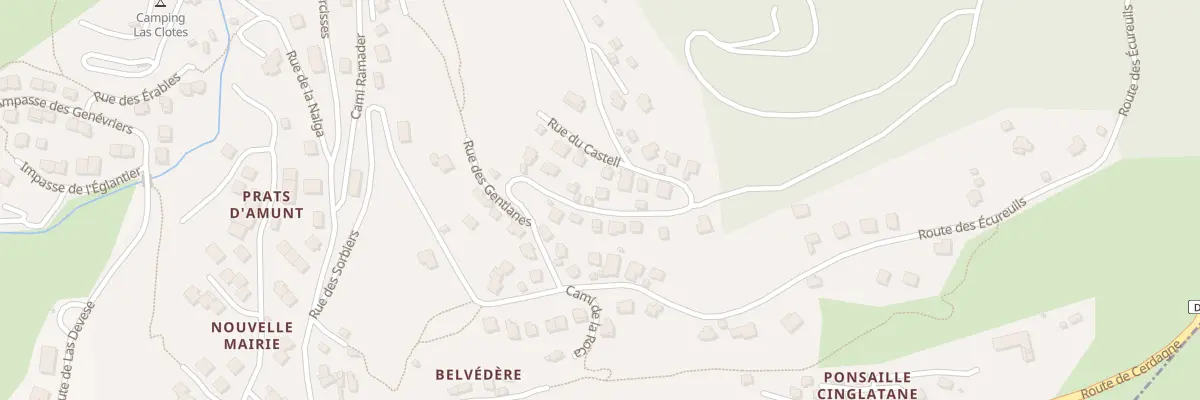 Plan du 60 Coll Del Bec à Égat