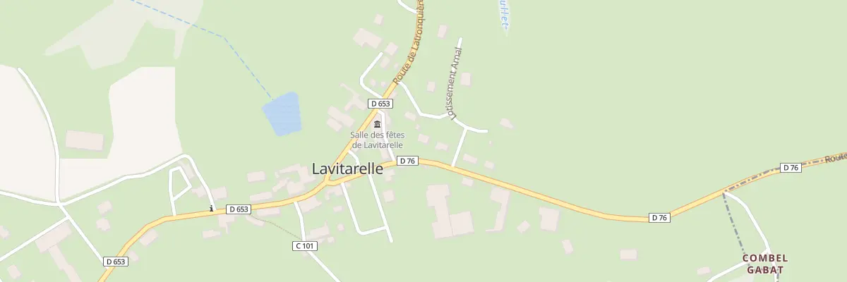 Plan du 5094 Lavitarelle à Montet-et-Bouxal