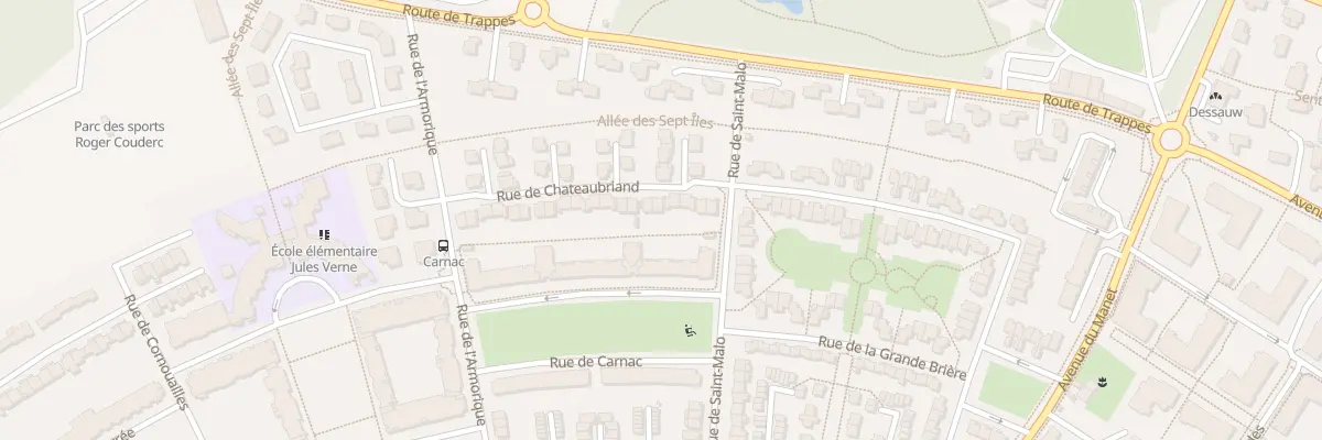 Plan du 69 Rue de Châteaubriand à Montigny-le-Bretonneux