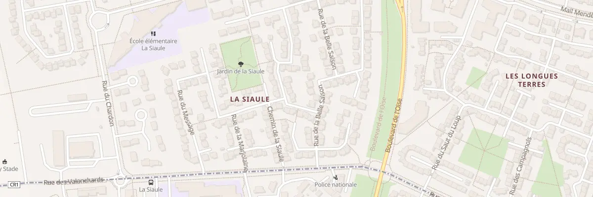 Plan du 2 Rue de l’Accent Grave à Vauréal