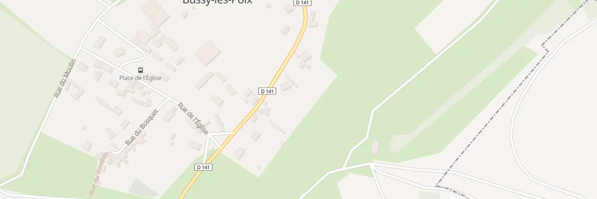 Plan du 16 Rue des Marronniers à Bussy-lès-Poix