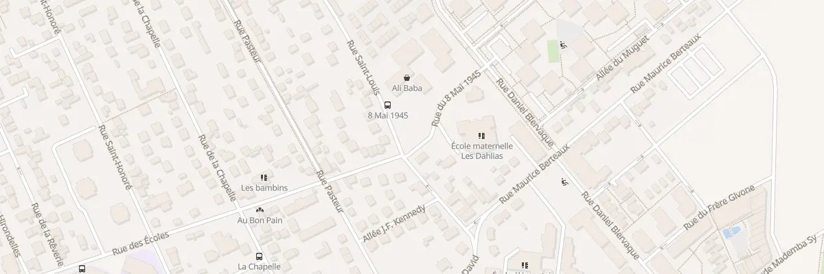 Plan du 283 Rue Saint-louis à Carrières-sous-Poissy