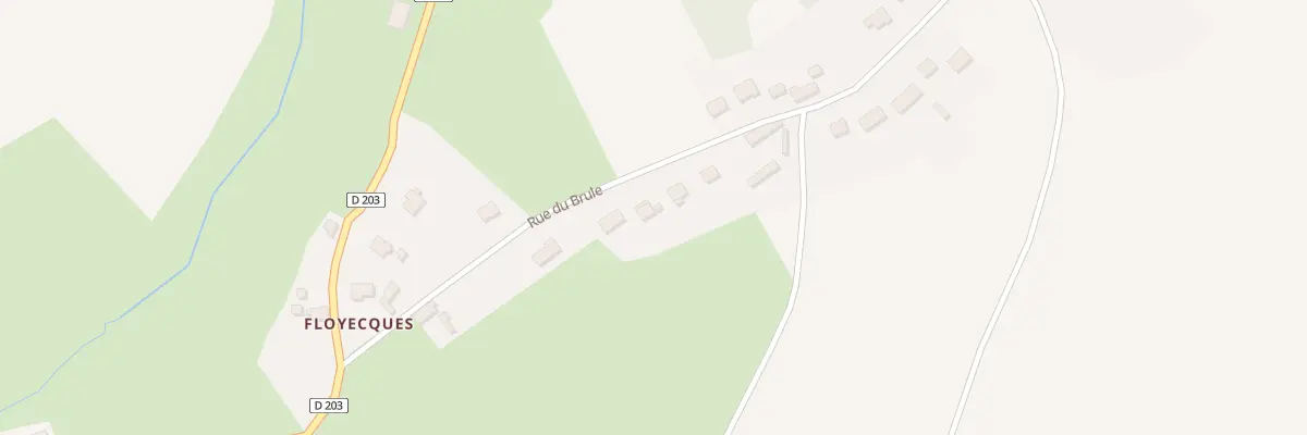 Plan du 19C Rue du Brulé à Vaudringhem