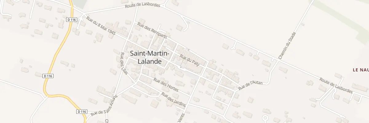 Plan du 57 Rue du Paty à Saint-Martin-Lalande