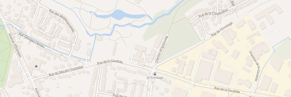 Plan du 4 Che d’Oysonville à Dourdan