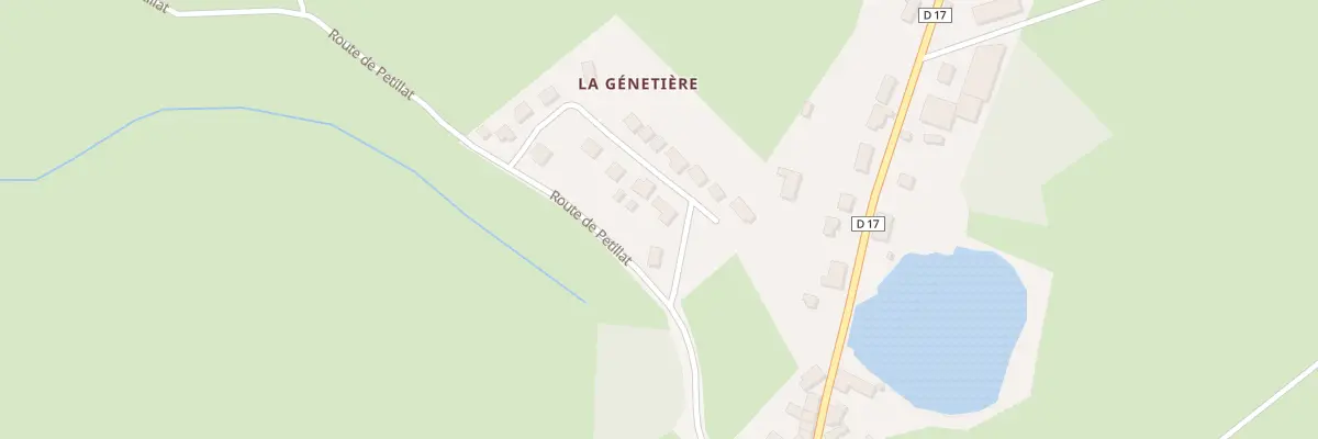 Plan du 3 Lot La Genetiere à Saint-Sulpice-les-Champs