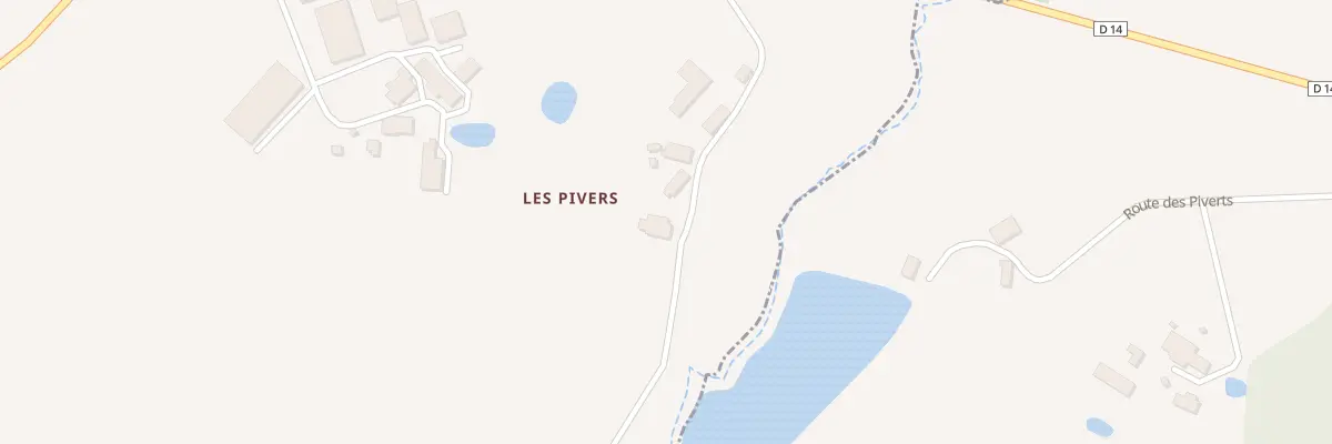 Plan du 5145 Les Pivers à Bommiers