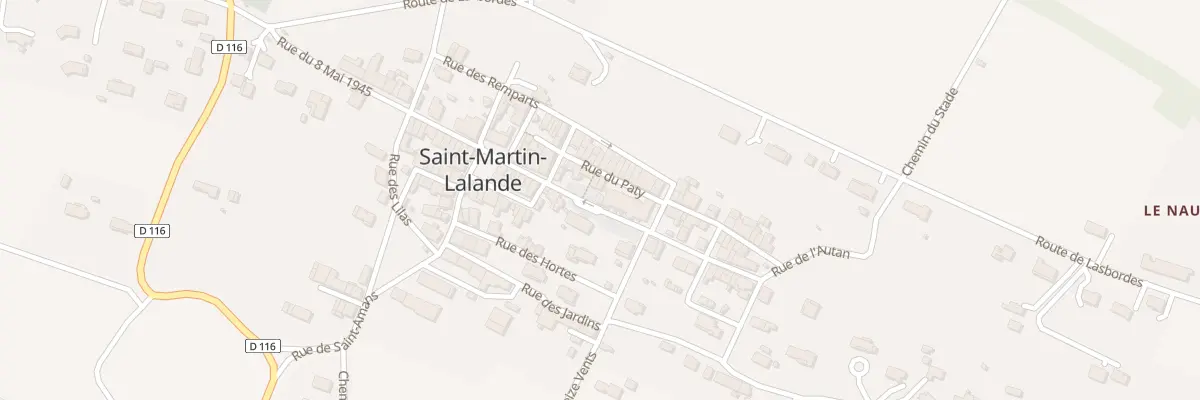 Plan du 11 Pl de l’Eglise à Saint-Martin-Lalande