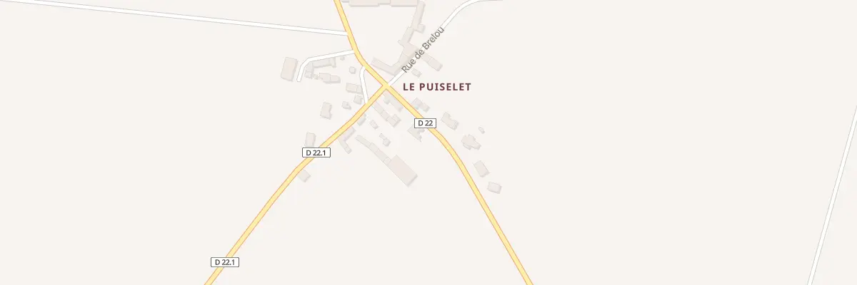 Plan du 1 Rue de l’Abreuvoir à Andonville