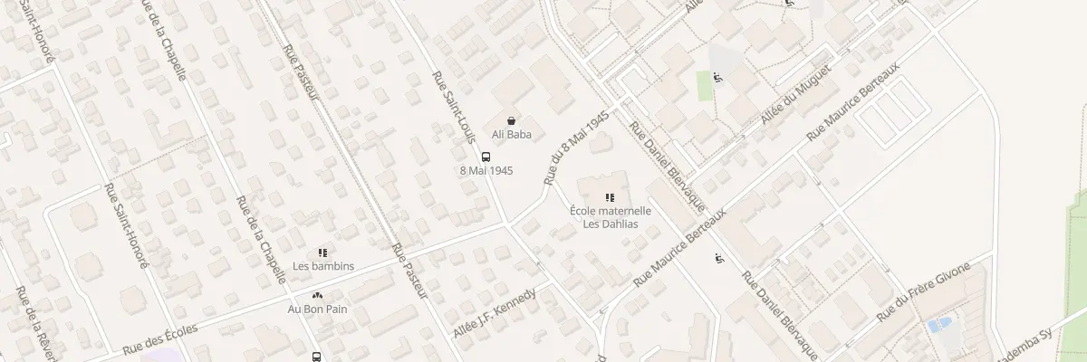 Plan du 389 Rue Saint-louis à Carrières-sous-Poissy