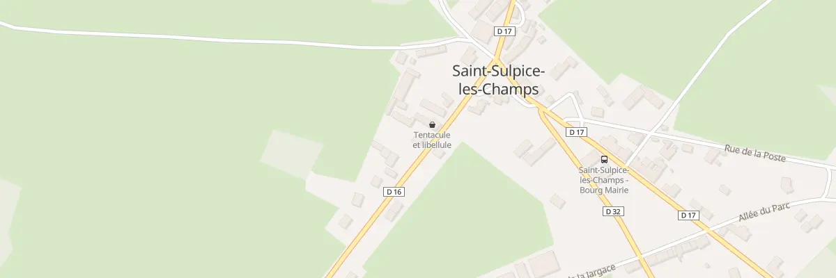 Plan du 14 Rte de Banize à Saint-Sulpice-les-Champs