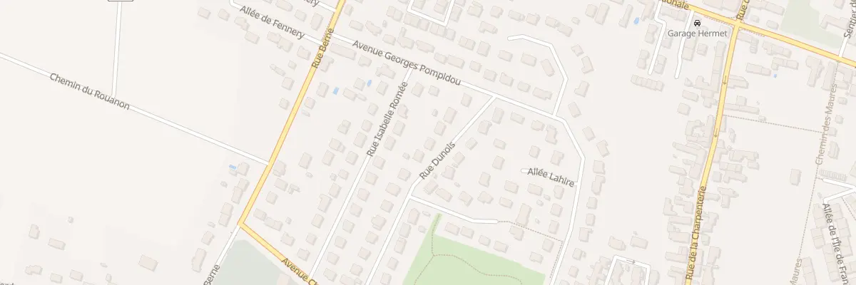 Plan du 19 Rue Dunois à Chécy