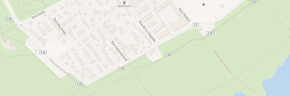 Plan du 918 Che de Beauregard à Carrières-sous-Poissy
