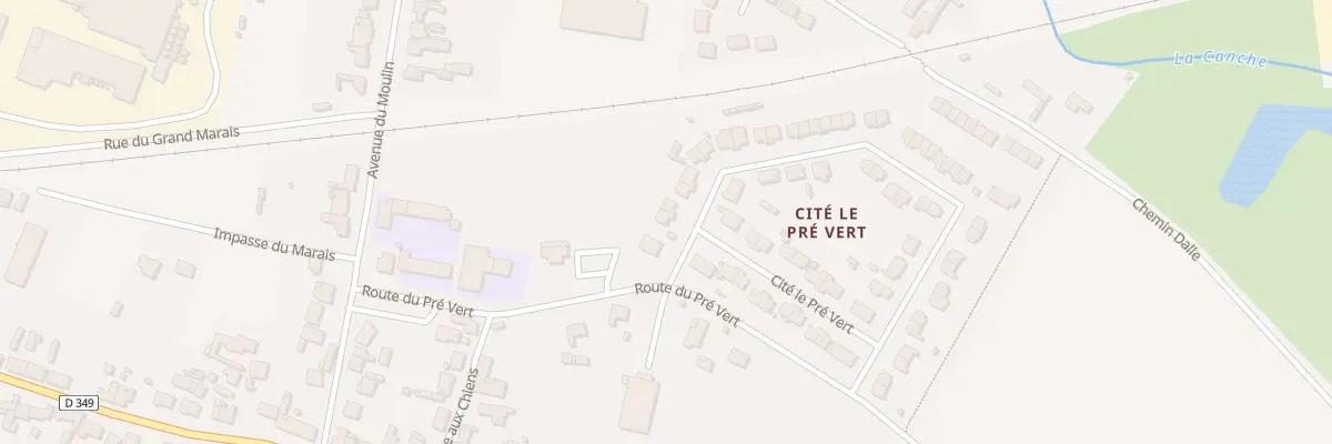 Plan du 2 Res le Pre Vert à Marconnelle