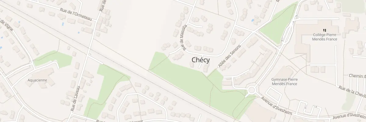 Plan du 3 All des Centurions à Chécy