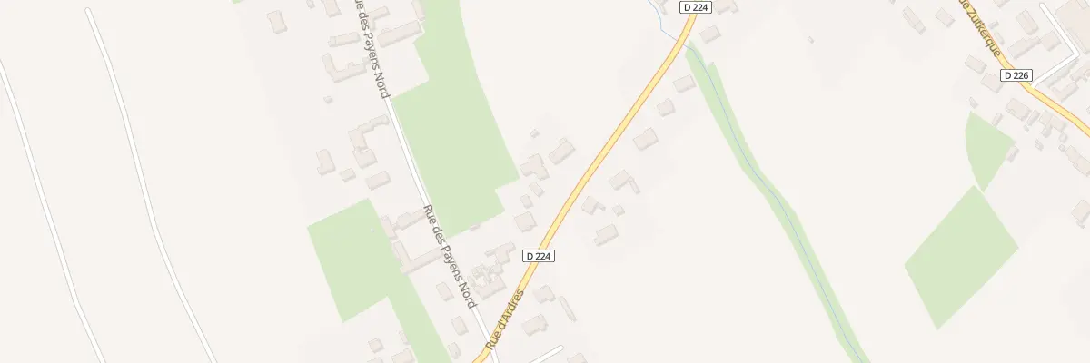 Plan du 32 Rue d’Ardres à Nortkerque