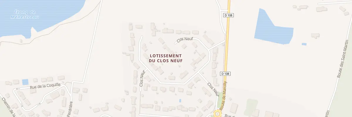 Plan du 16 Clos Neuf à Ménestreau-en-Villette