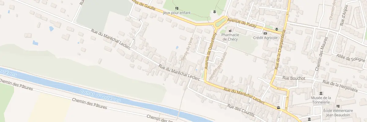 Plan du 52C Rue du Maréchal Leclerc à Chécy