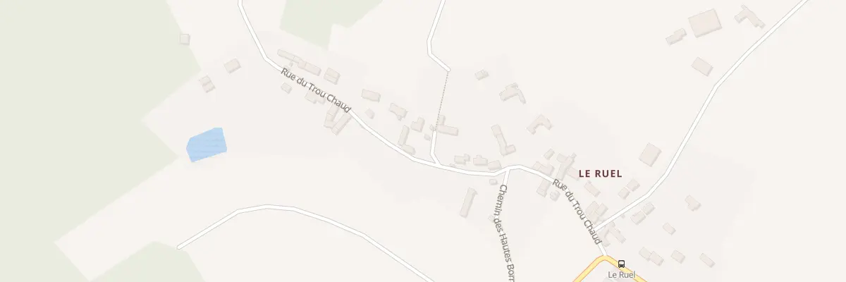 Plan du 20 Rue du Trou Chaud à Haravilliers