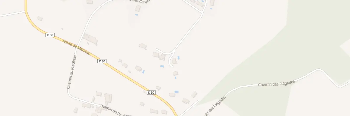 Plan du 1 Imp du Prunelard à Labastide-de-Lévis