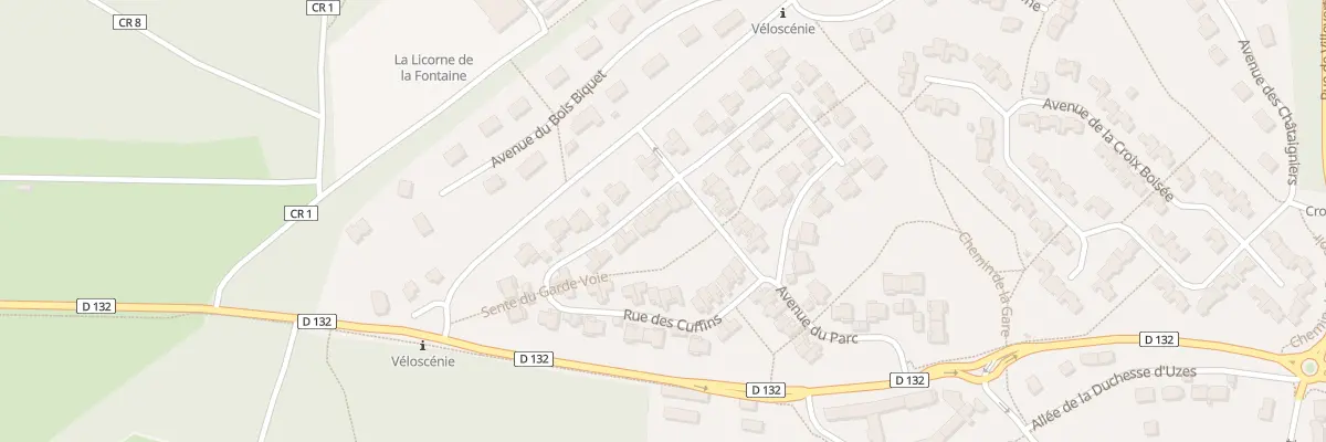 Plan du 44 Rue des Cuffins à Bonnelles