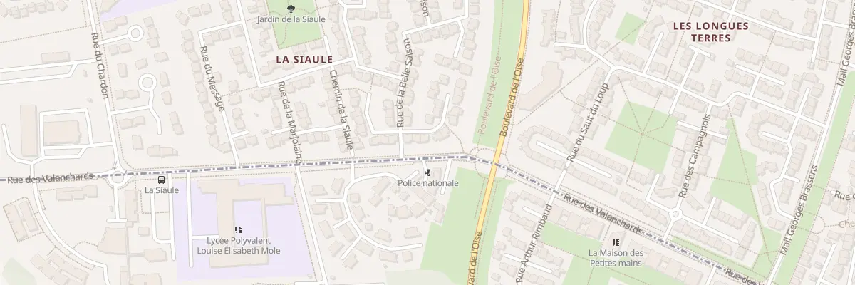 Plan du 6 Rue de la Belle Saison à Vauréal