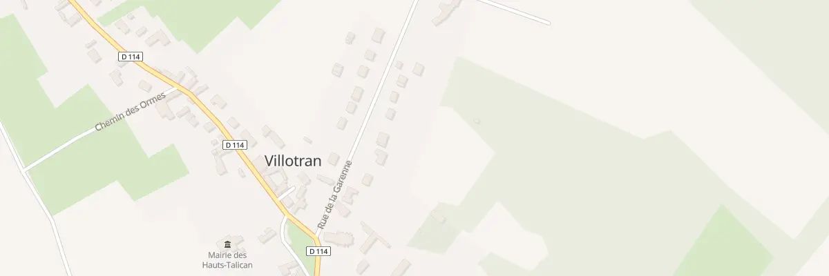 Plan du 10 Rue de la Garenne aux Hauts-Talican