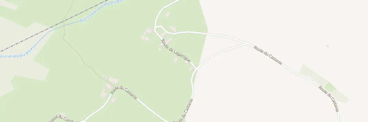 Plan du 5664 Lagarrigue à La Fouillade