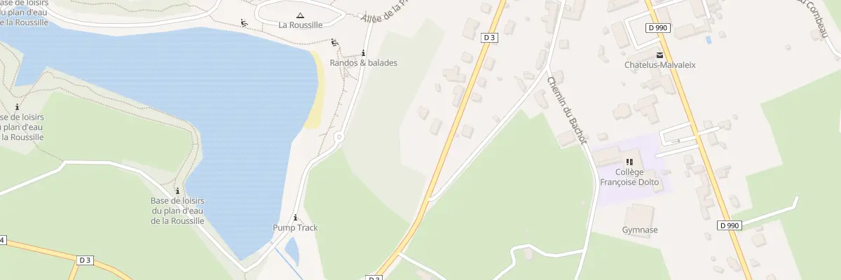 Plan du 32 Rte du Chêne à Châtelus-Malvaleix