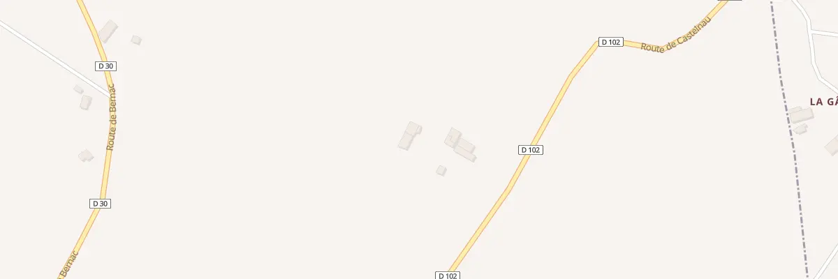 Plan du 997 Rte de Castelnau à Labastide-de-Lévis