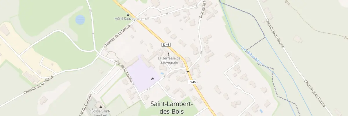 Plan du 16 Rue de Port Royal à Saint-Lambert