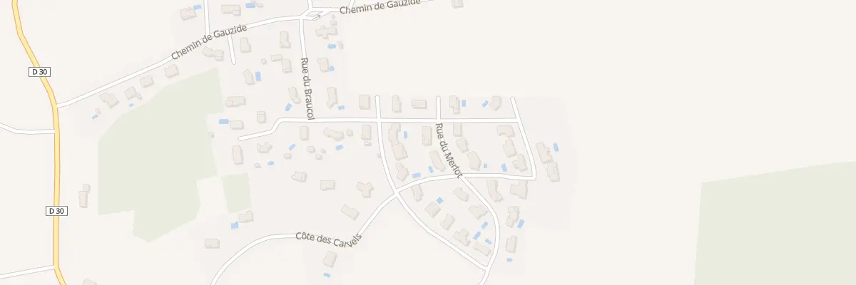 Plan du 7 Rue du Merlot à Labastide-de-Lévis