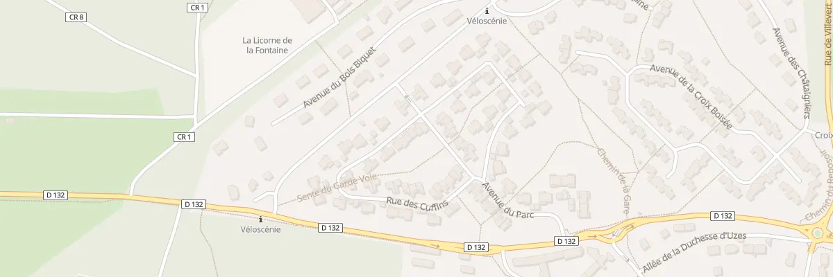 Plan du 46 Rue des Cuffins à Bonnelles