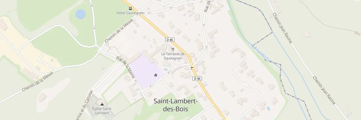 Plan du 4 Rue de la Mairie à Saint-Lambert