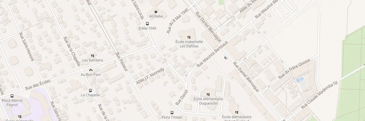 Plan du 688 Rue Maurice Berteaux à Carrières-sous-Poissy