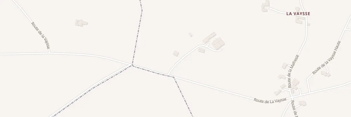 Plan du 5110 La Vaysse à Laparrouquial
