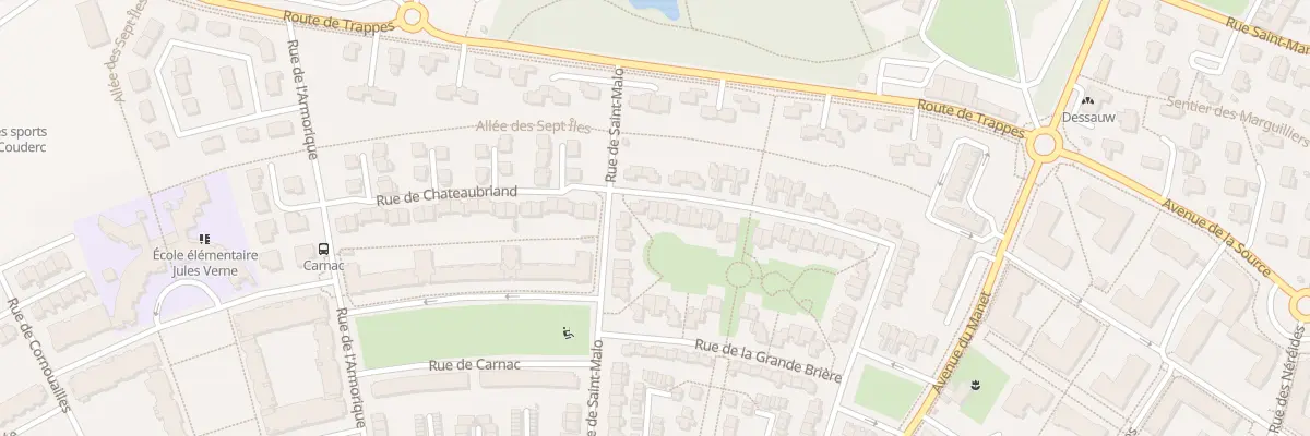 Plan du 57 Rue de Châteaubriand à Montigny-le-Bretonneux