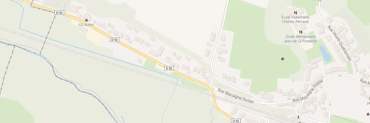 Plan du 10B Rue Victor Hugo à Boissy-l’Aillerie