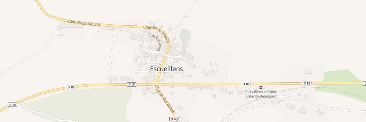 Plan du 4 Rue du Vent d’Autan à Escueillens-et-Saint-Just-de-Bélengard