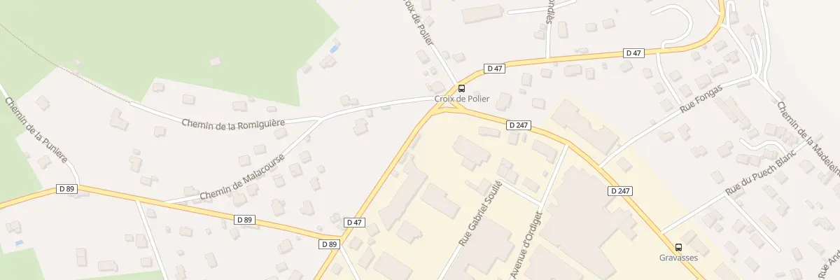 Plan du 43 Av des Gravasses à Villefranche-de-Rouergue