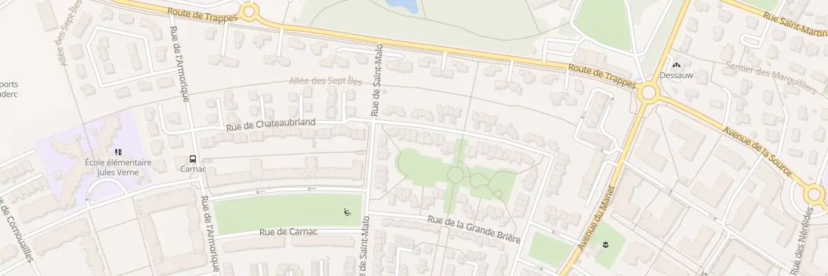 Plan du 53 Rue de Châteaubriand à Montigny-le-Bretonneux