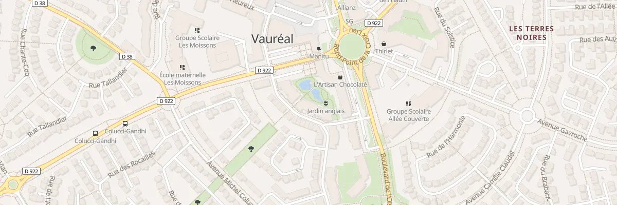 Plan du 3 Rue Vagabonde à Vauréal