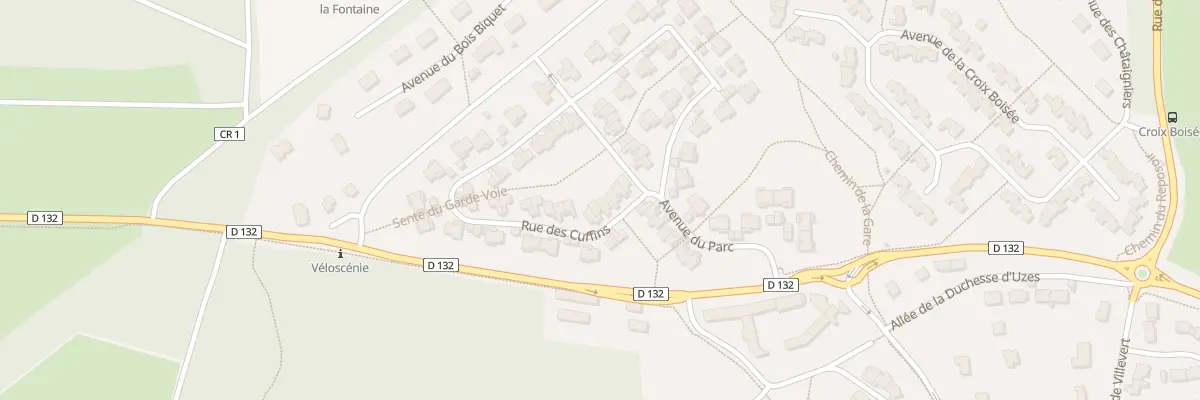 Plan du 8 Rue des Cuffins à Bonnelles