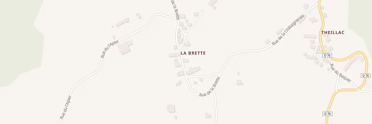Plan du 5020 Village de la Brette à Péret-Bel-Air