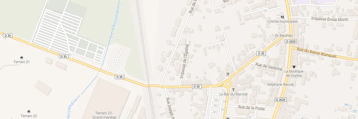Plan du 47 Rue de la Garenne à Lamotte-Beuvron