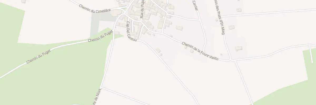 Plan du 211 Le Village à Espezel